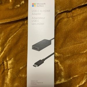 New never opened or used Microsoft Surface USB-C to HDMI adapter